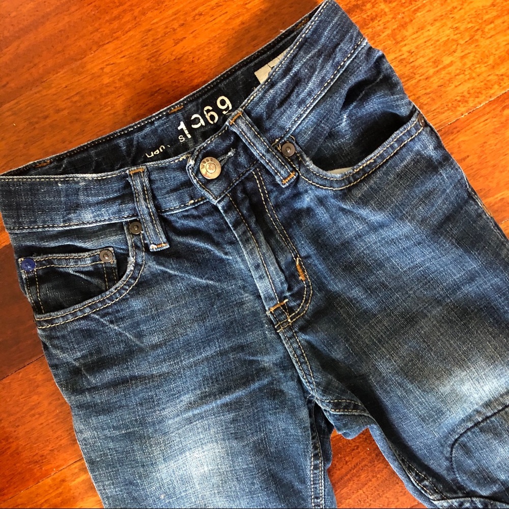 Gap Kids Boys Slouch Jeans - 7 Slim - Picture 5 of 6